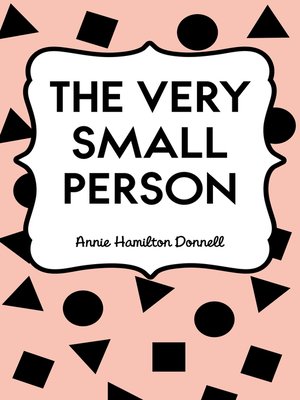 cover image of The Very Small Person